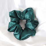 Tana's Scrunchies  - Evergreen Satin Scrunchie