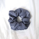 Tana's Scrunchies  - Vintage Steel Satin Scrunchie