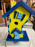 Birdhouse - Blue/Yellow - 1