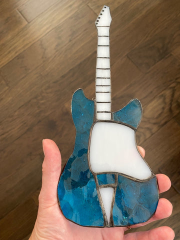 Cutting Edge Stained Glass - Guitar - 1