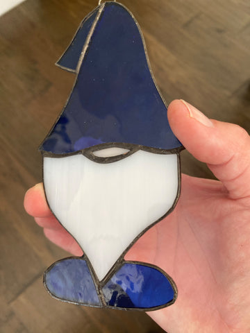 Cutting Edge Stained Glass Gnome  - 1