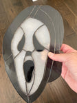 Cutting Edge Stained Glass Ghost Face  - 1