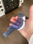 Cutting Edge Stained Glass blue Jay - 1