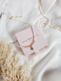 Rock Paper Pretty - Necklace white jade, blush Freshwater Pearls - 1