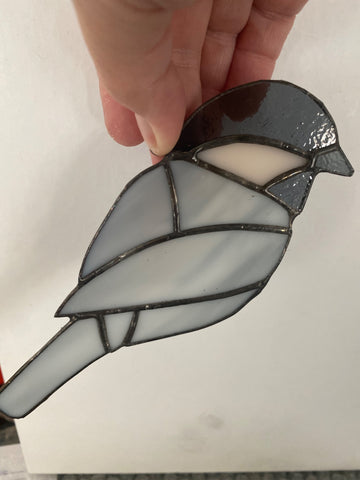 Cutting Edge Stained Glass -chickadee - 1