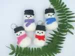 Green Hedge Creations - Snowman Key Chain/ Bag Charm - 1