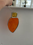 Cutting Edge Stained Glass - small Bauble  - 1