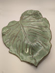 Samantha L Pottery - Granite Monstera Platter - 1