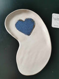 Samantha L Pottery - Heart Bean Tray - 2