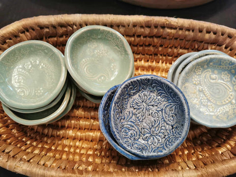 Samantha L Pottery - Mini Dipper Bowls - 1