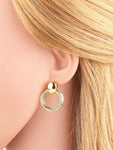 Moon Jewellery - Earrings - Brass/Gold Plated