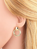 Moon Jewellery - Earrings - Brass/Gold Plated