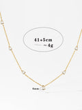 Moon Jewellery - Necklaces - 925 Sterling Silver/18kt Gold Plated