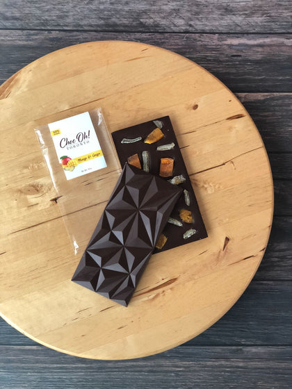 Choc Oh! Toronto Inc - Mango Ginger Chocolate Bar - Dundas - 1