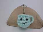 Green Hedge Creations-Coffee Mug key chain/bag charm - 1