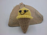 Green Hedge Creations - Ice Cream Cone Key Chain/Bag Charm - 2