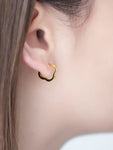 Moon Jewellery - Earrings 925 Sterling Silver/Gold Plated