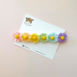 Felt and Luxe - Rainbow Daisy Crown - 2